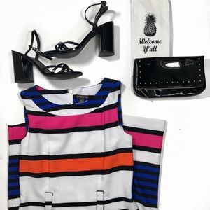 Striped Voir Voir Dress Size 8